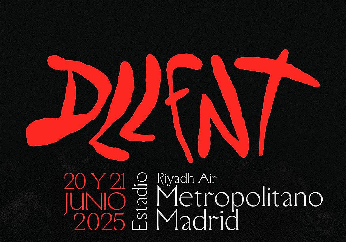 Dellafuente traslada su concierto del Bernabéu al Metropolitano y anuncia una segunda fecha