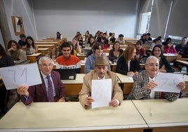 Los tres alumnos más longevos de la UGR.