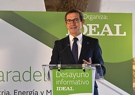 El consejero de Industria, Jorge Paradela.