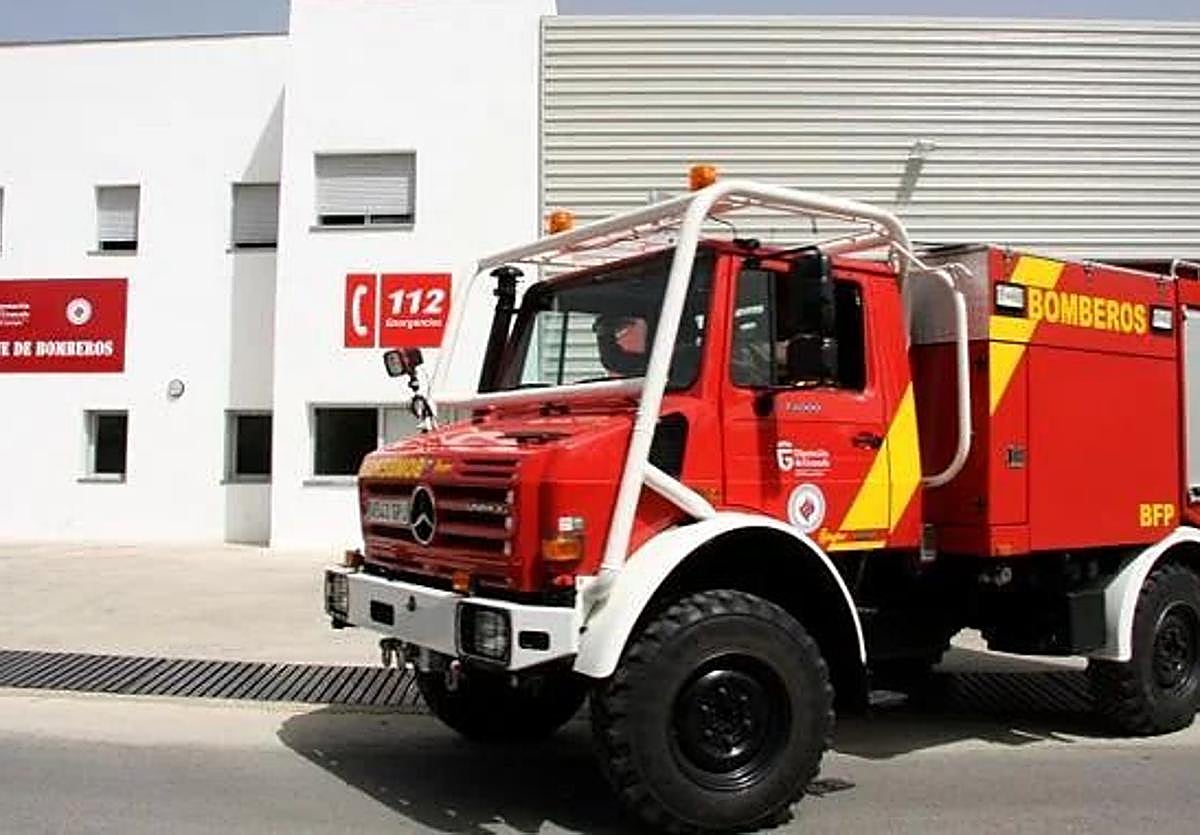 Un vehículo del Consorcio Provincial de Bomberos.