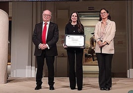 Flor Miriam Plaza recibe el Premio Nacional de Informática