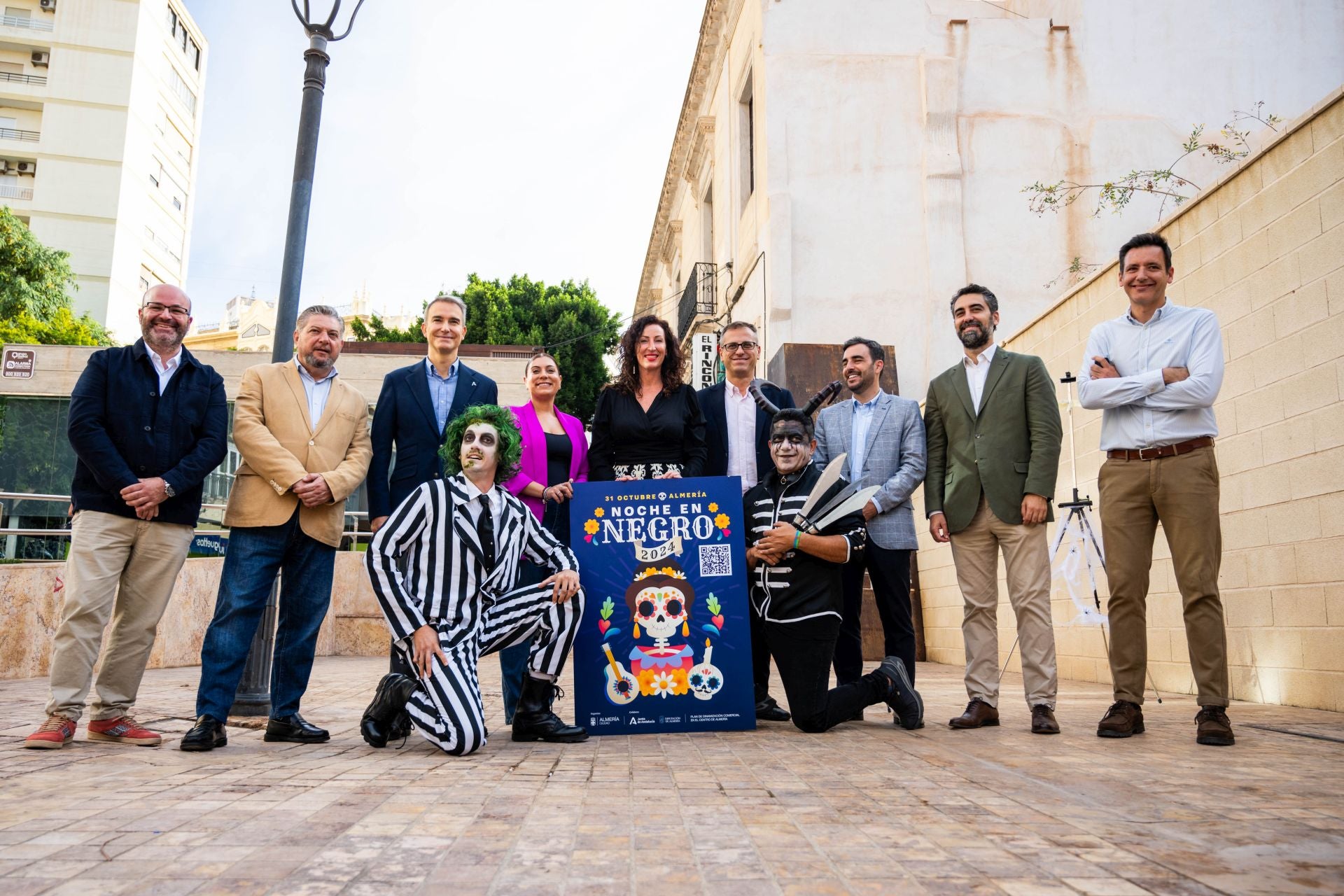 Presentación de las actividades de la Noche en Negro.