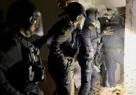 Operación antidroga en El Puche: 6 registros y 85 cortes por enganches