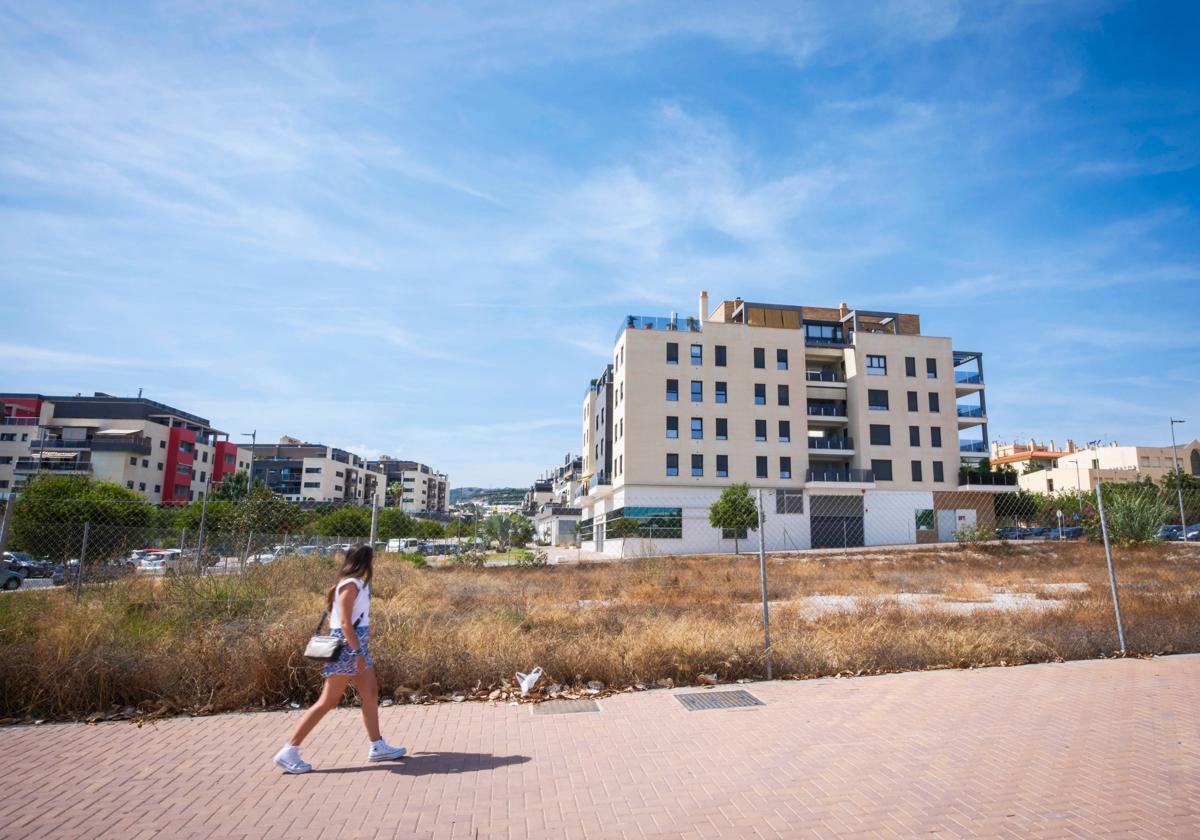 Zona de expansión urbanística en Motril.