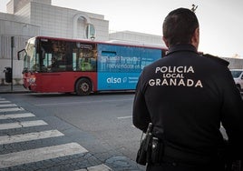 Policía Local de Granada.