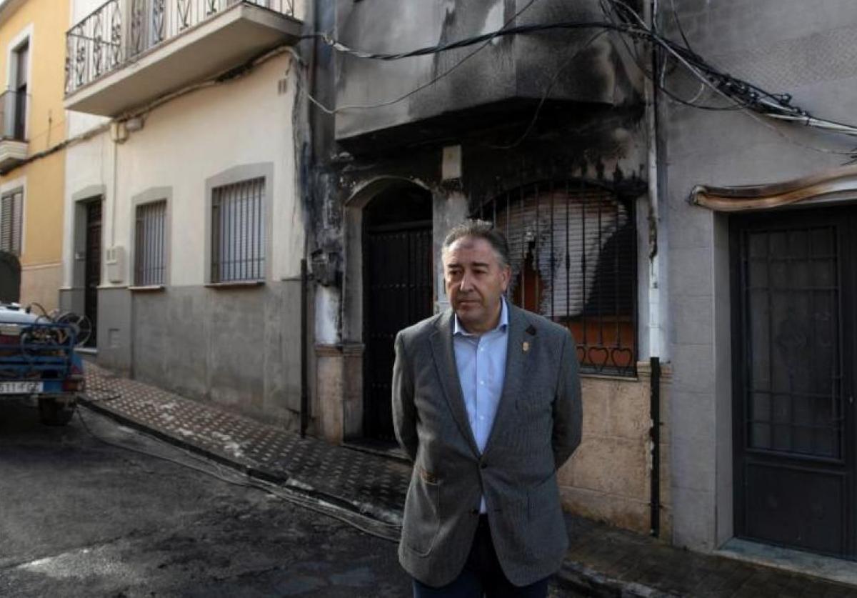 Alcalde de Navas de San Juan, Joaquín Requena.