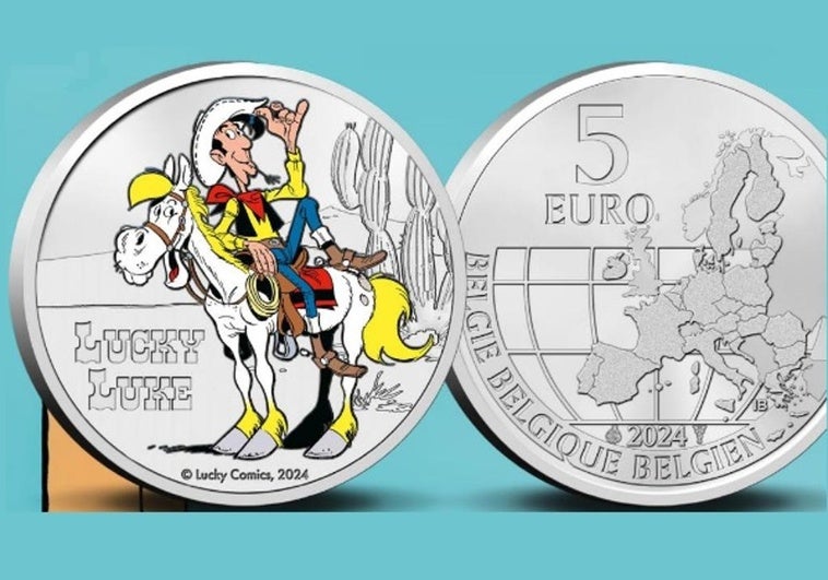 La nueva moneda de 5 euros de Lucky Luck para coleccionistas.