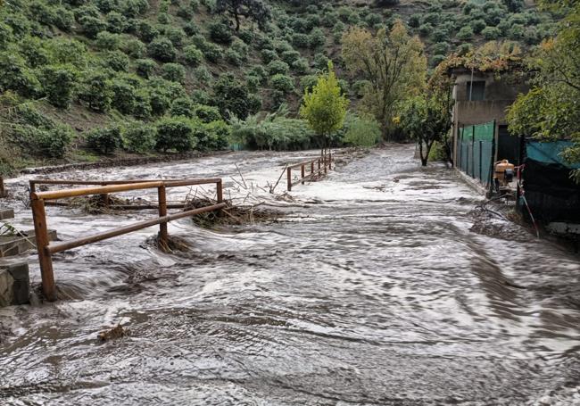 Zona de la poza del río de la Toba.