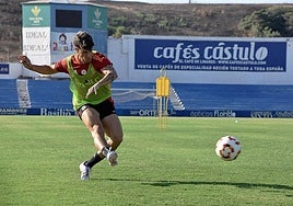 El delantero azulillo de 21 años espera tener minutos este fin de semana en el campo del Estepona