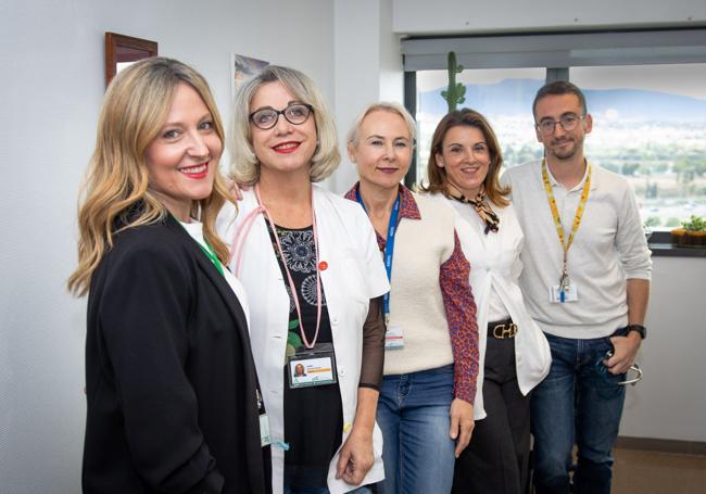 El equipo del Clínico San Cecilio.