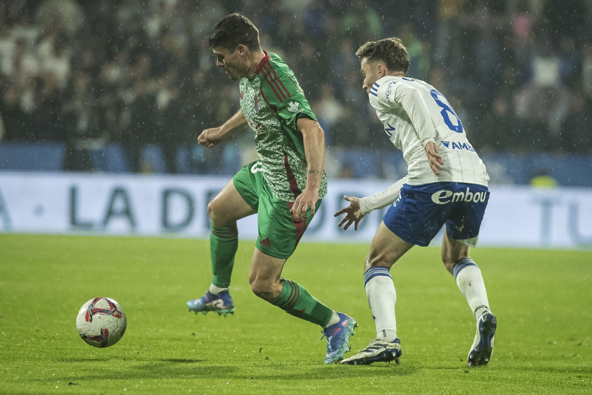 Las mejores imágenes del partido entre Granada y Zaragoza