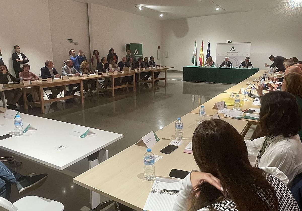 Reunión del Foro Provincial para la Atención de Personas de Origen Migrante en Jaén.