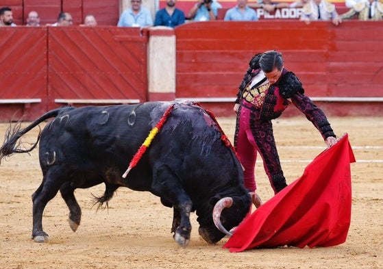 Juan Ortega al natural con 'Espartero'.