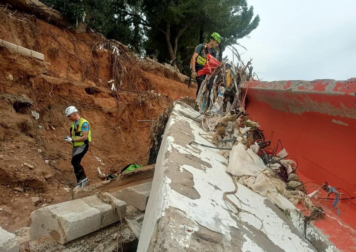 Imagen secundaria 1 - El Greim en acción en Valencia.