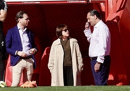 Tognozzi, Yang y Amado, en una imagen de archivo.