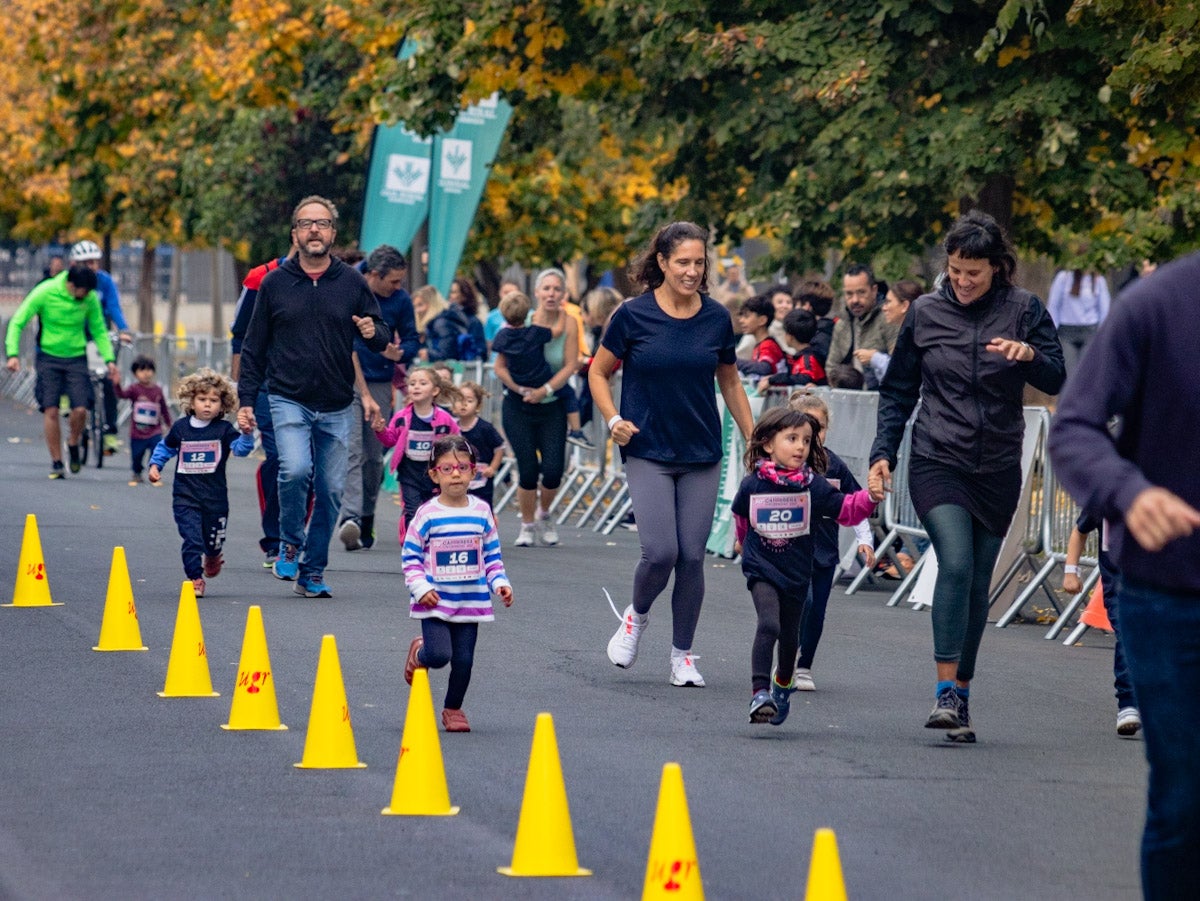 Las fotos de los niños en la X carrera urbana de la Universidad de Granada