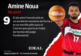 Las notas de los jugadores del Coviran Granada ante el Lleida