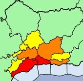 AEMET activa el aviso naranja en Granada capital, Cuenca del Genil y la Costa por tormentas este miércoles