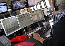 Sala de Emergencias del 112.