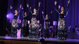 Uno de los espectáculos de la velada