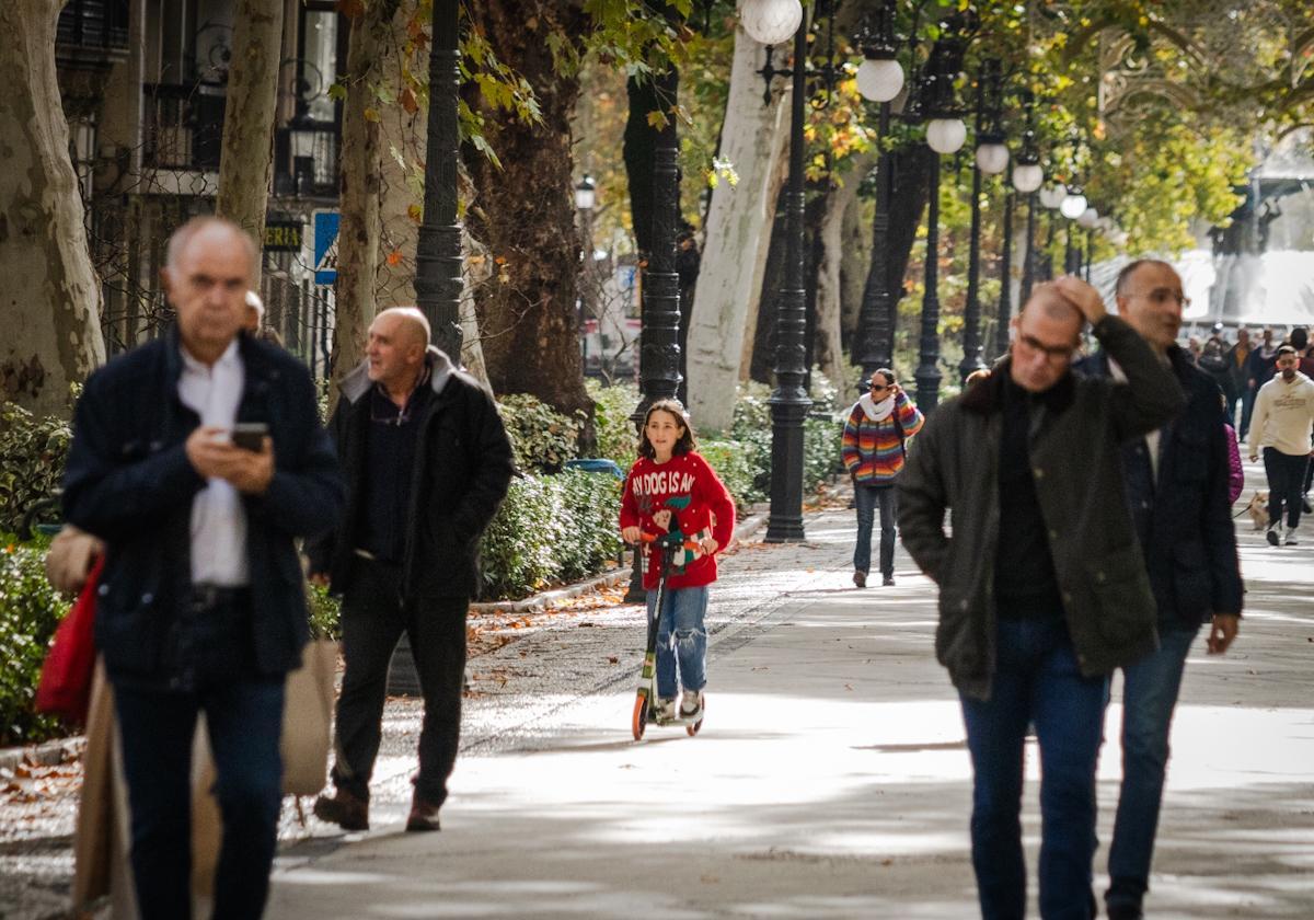 Las imágenes de Granada sin clases y sin tormentas este jueves