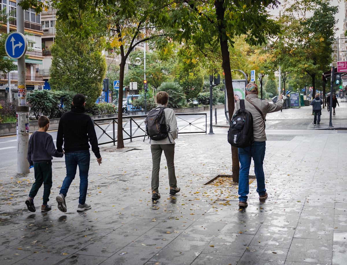 Las imágenes de Granada sin clases y sin tormentas este jueves