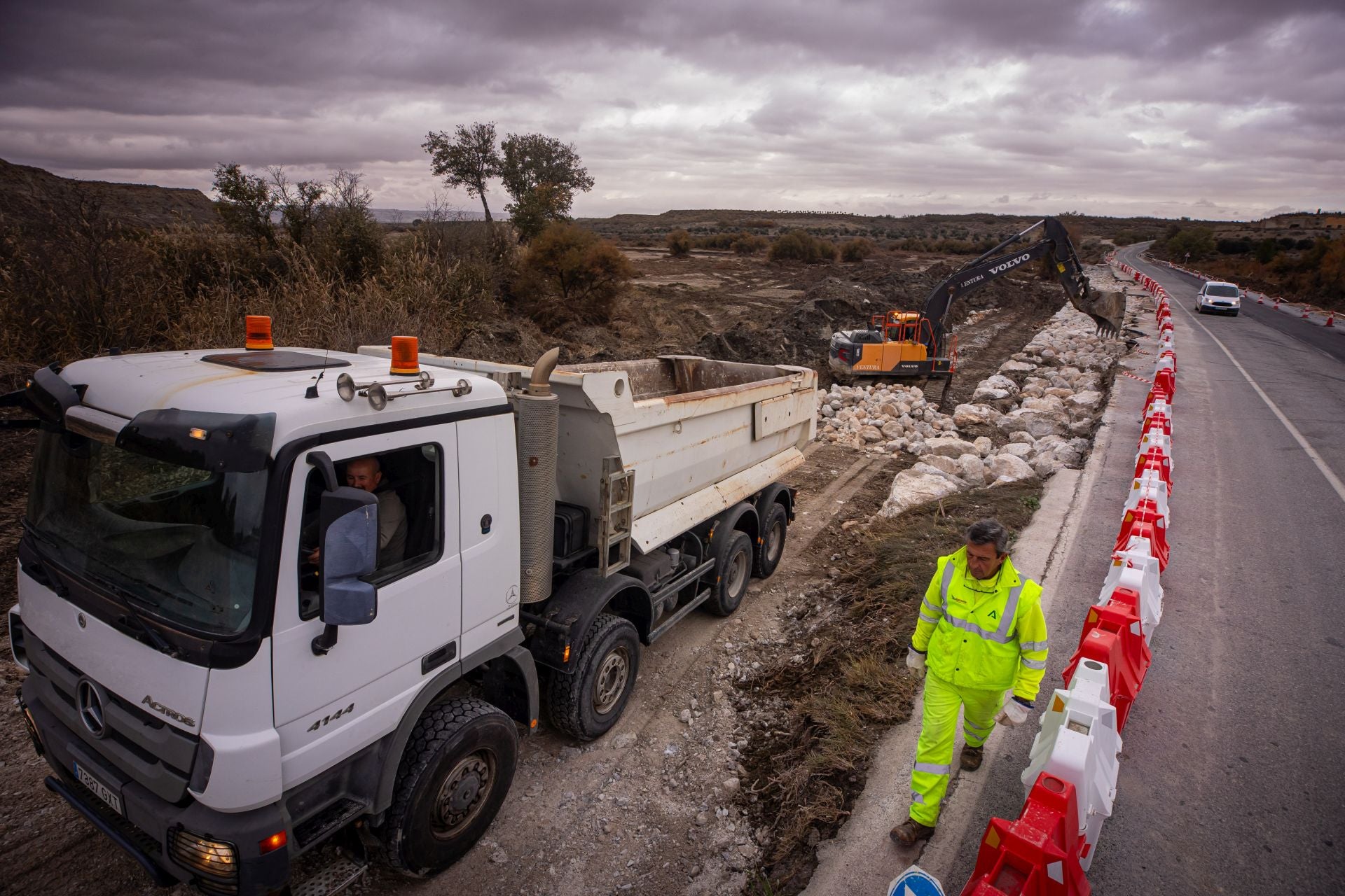 Las imágenes tras el paso de la DANA por Granada