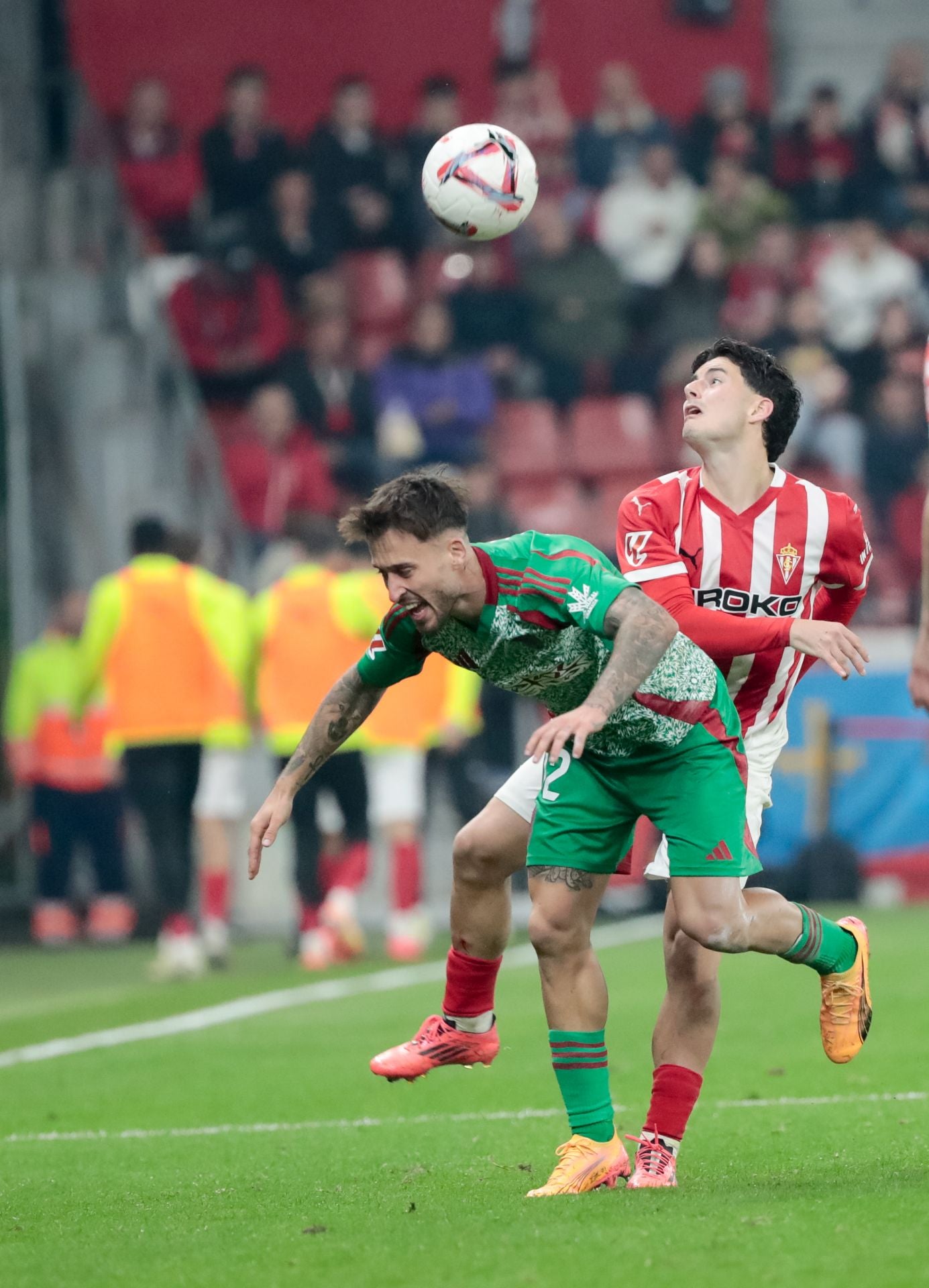 Las mejores imágenes del partido del Granada contra el Sporting