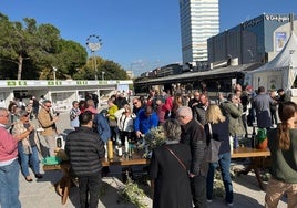 Momento de la XI Fiesta del Primer Aceite de Jaén