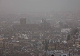 Calima y chubascos en Andalucía antes de la llegada de una nueva borrasca.