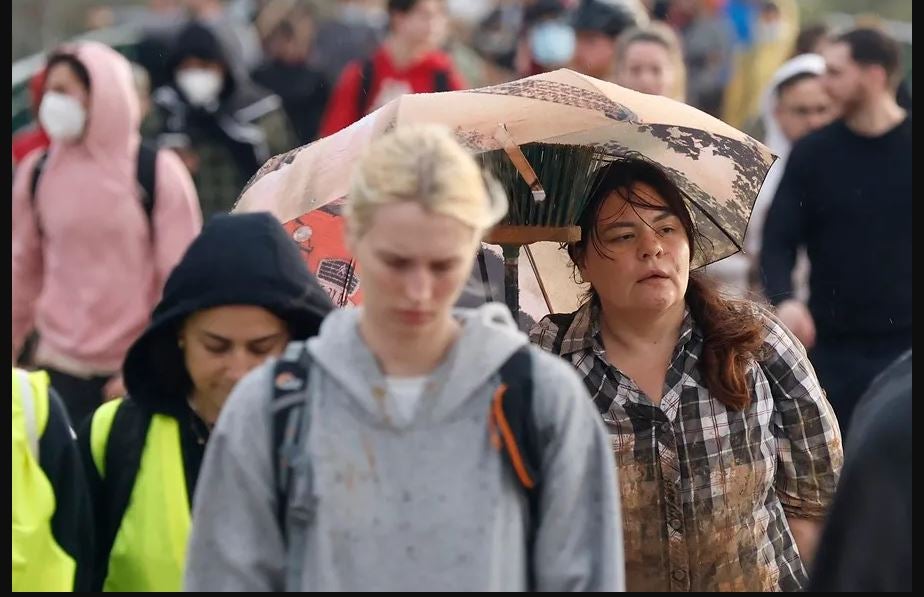 Voluntarios en Valencia.