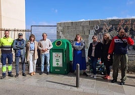 Presentación de los nuevos contenedores.