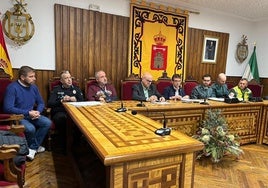 Reunión en Villacarrillo de la Junta Local de Seguridad.