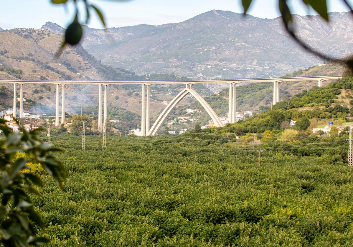 Imagen del Valle de Río Verde ayer.