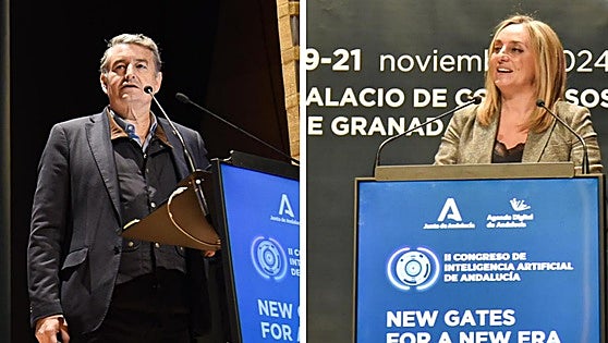 Marifrán Carazo y Antonio Sanz destacan a Granada como «referente de la IA»