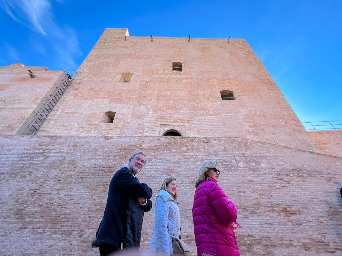 Las imágenes de la visita a Torres Bermejas