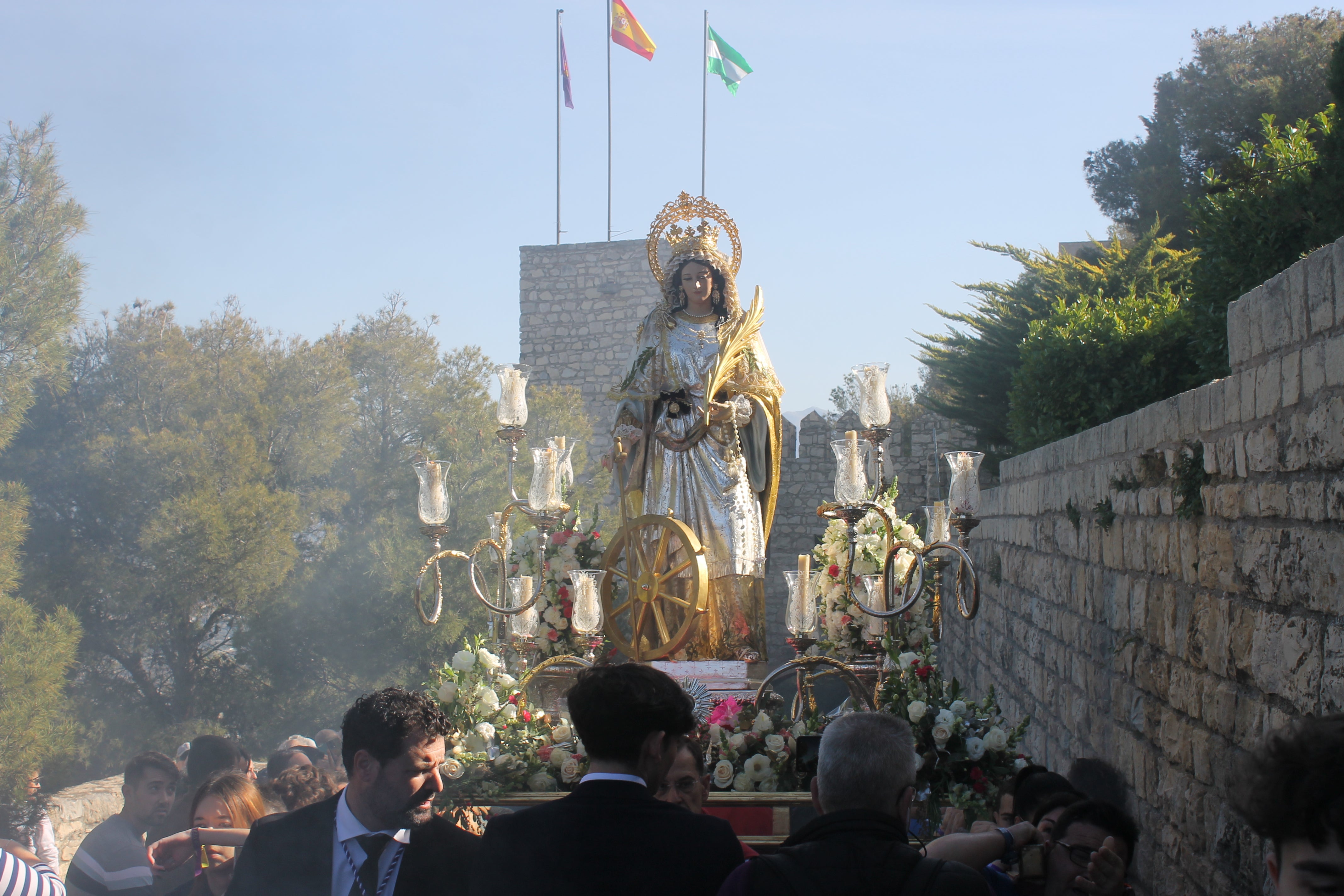 Las imágenes de la romería de Santa Catalina