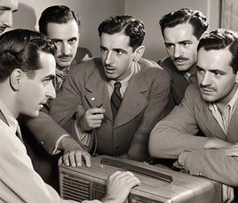 Atención a lo que dice la radio.