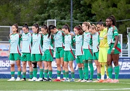 Las jugadoras del Granada en Valencia.
