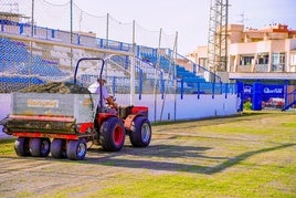 Mejoras en el Estadio Municipal Escribano Castilla.