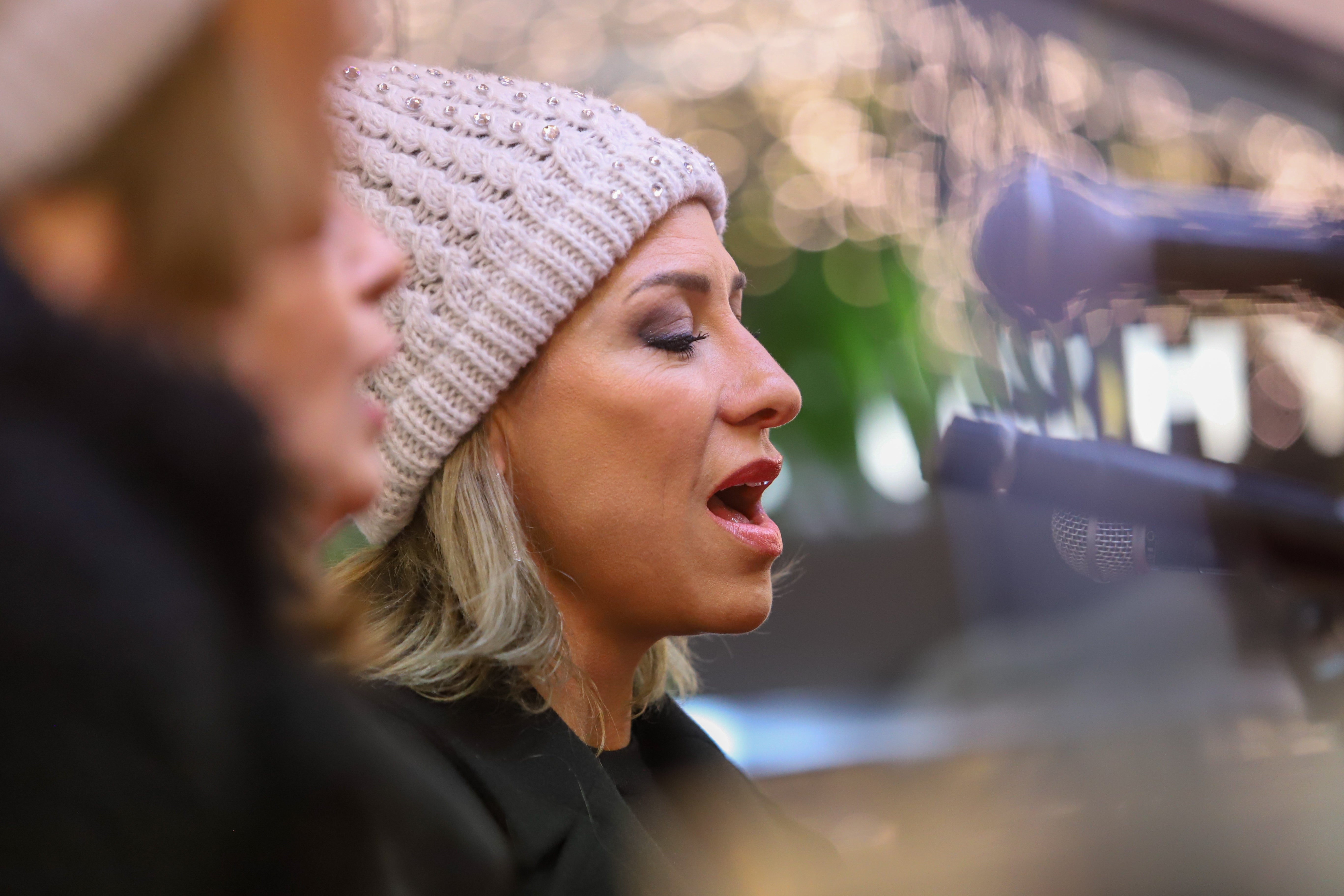 Las imágenes del alumbrado navideño en Granada de El Corte Inglés