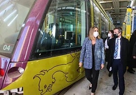 La entonces consejera y el entonces alcalde, en diciembre de 2021, anunciaron.