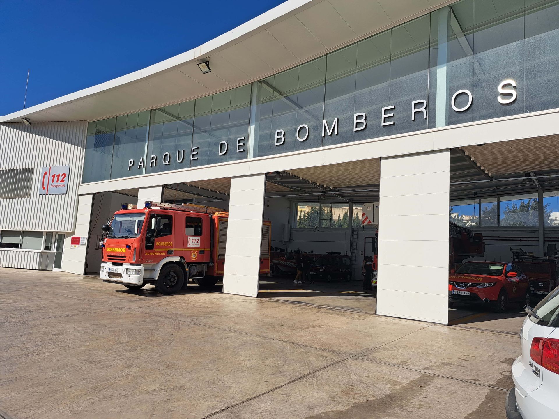 Parque de bomberos de Almuñécar.