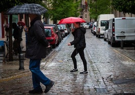 Lluvia en Andalucía.