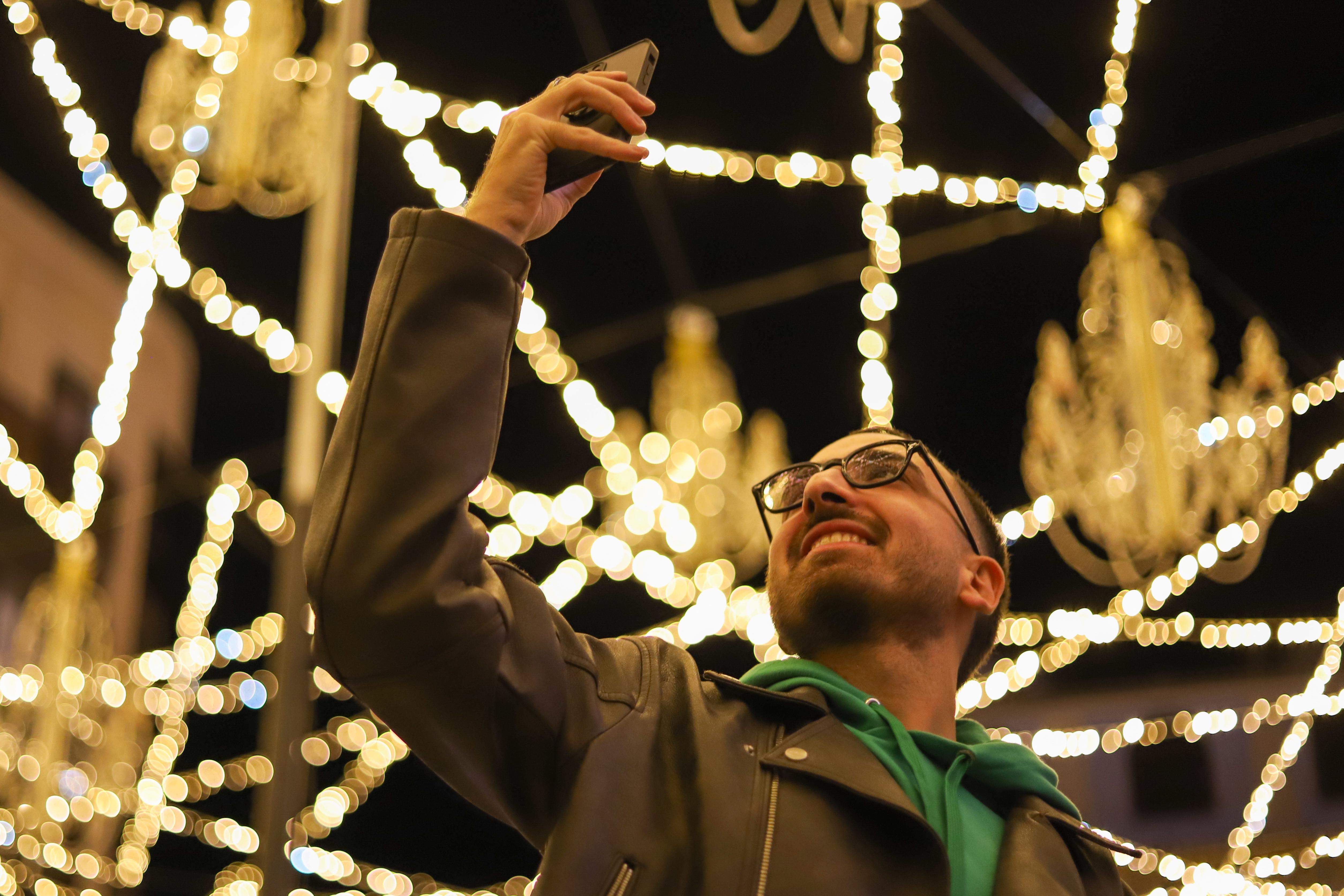 Las imágenes del encendido de Navidad en Granada