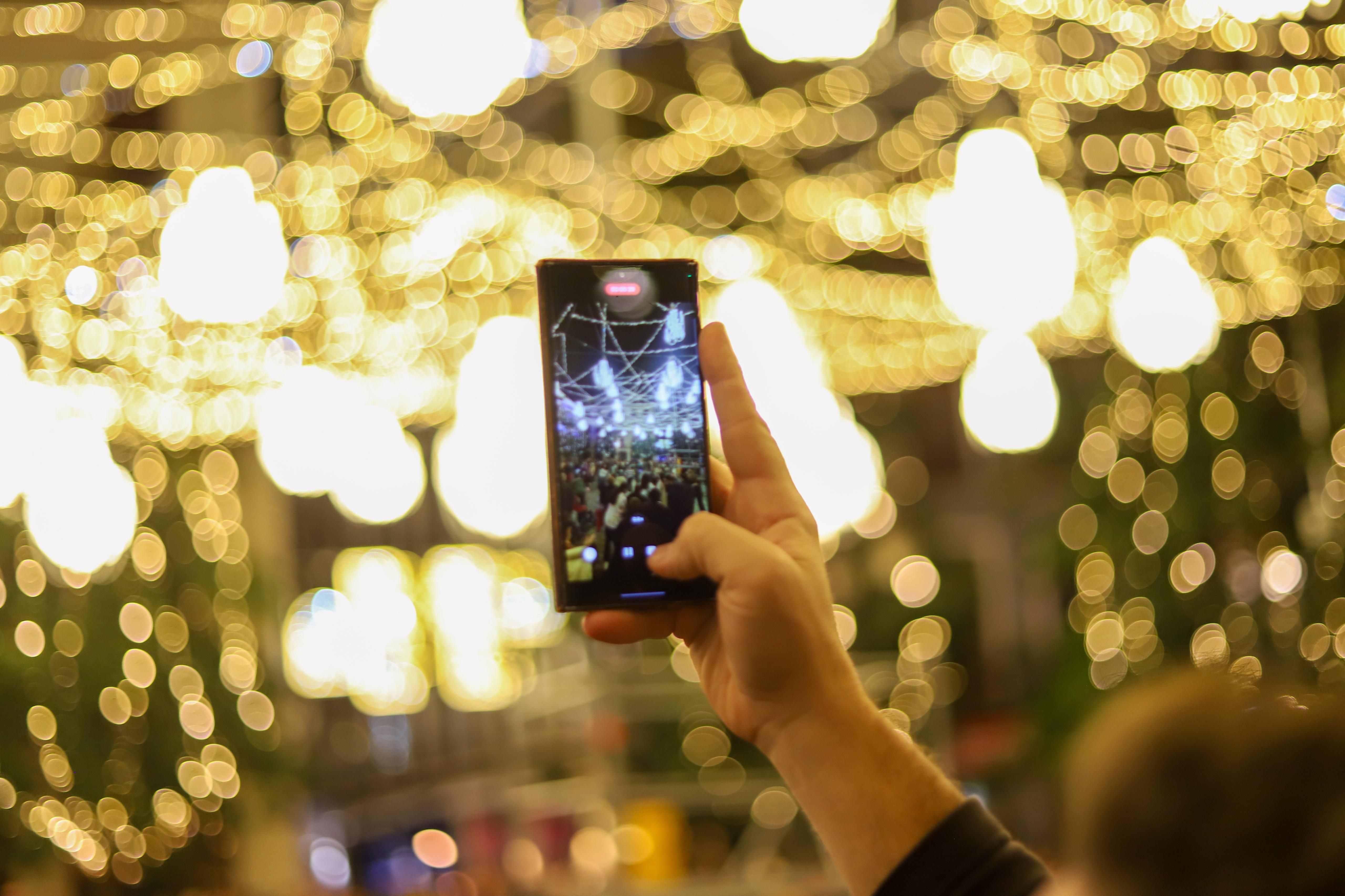 Las imágenes del encendido de Navidad en Granada