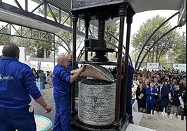 Fiesta de la aceituna en Martos.