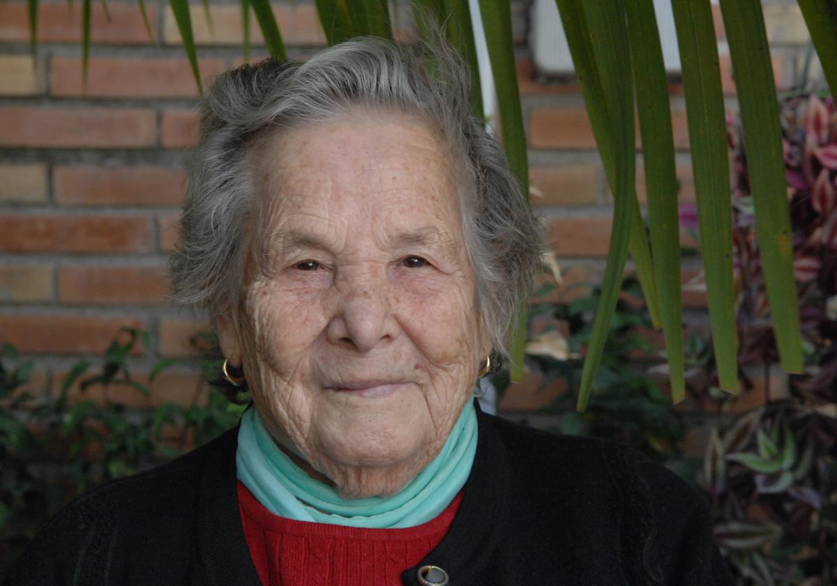 Josefa Mancilla, la abuela de Los Guájares.