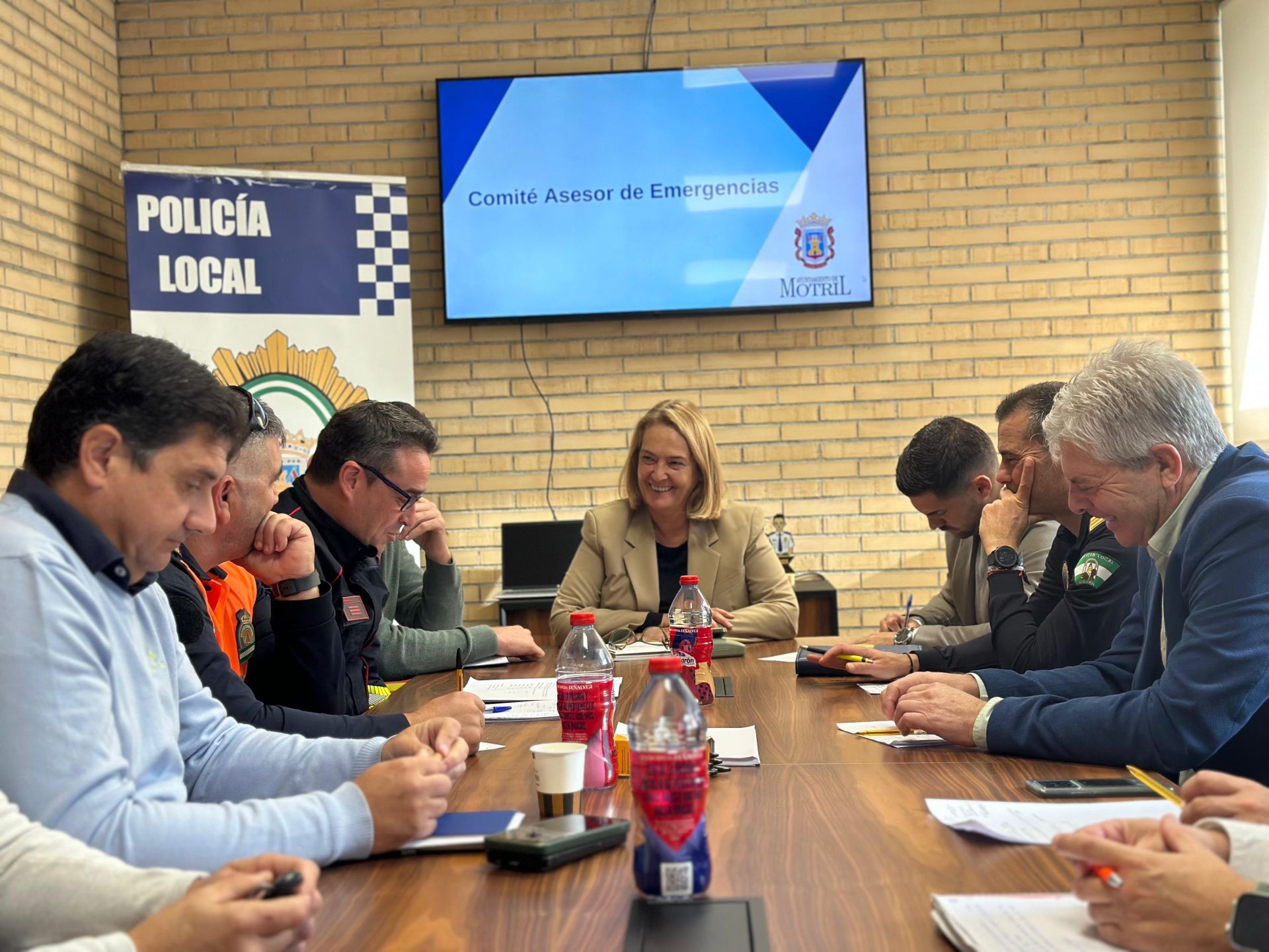 Reunión del comité asesor de emergencias de Motril.