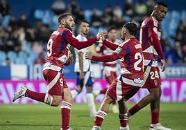 Weissman y Rodelas celebran su conexión en Zaragoza.